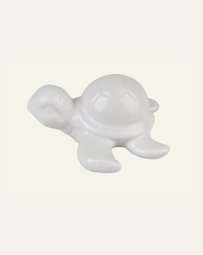 Dekoration vit - 8,5x8x4 cm vit - 1