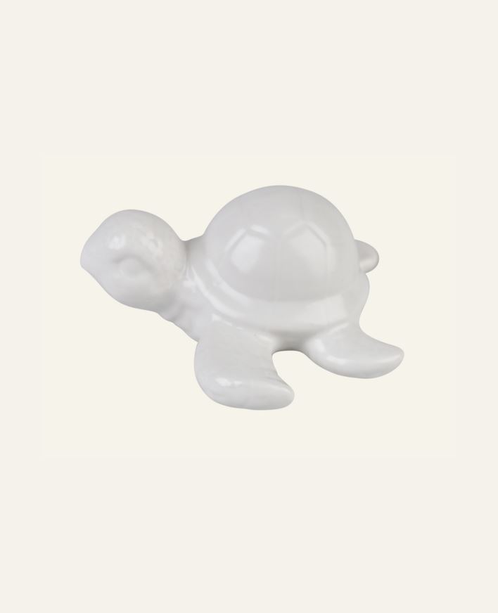 Dekoration vit - 8,5x8x4 cm vit - 1