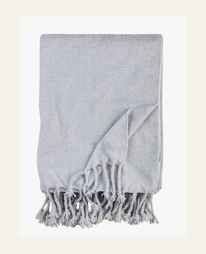 Pläd blå - 130x170 cm blå - 1