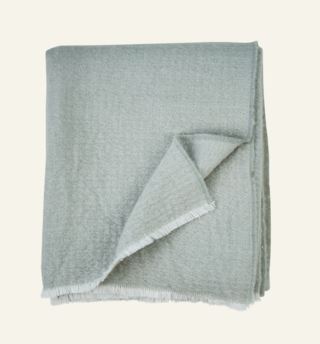 Sofie pläd lindblomsgrön