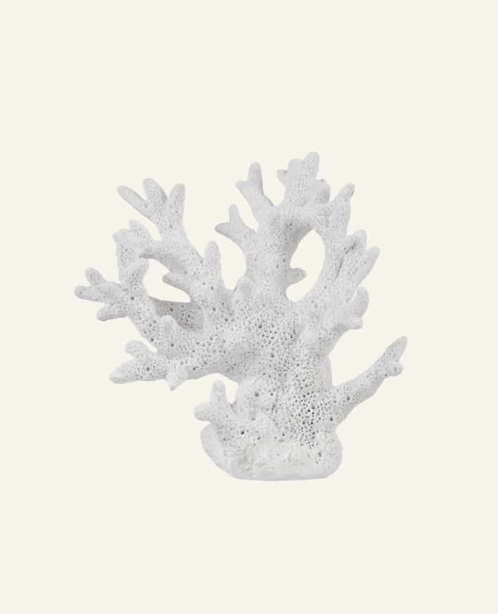 Dekoration vit - 14x14x7,5 cm vit - 1