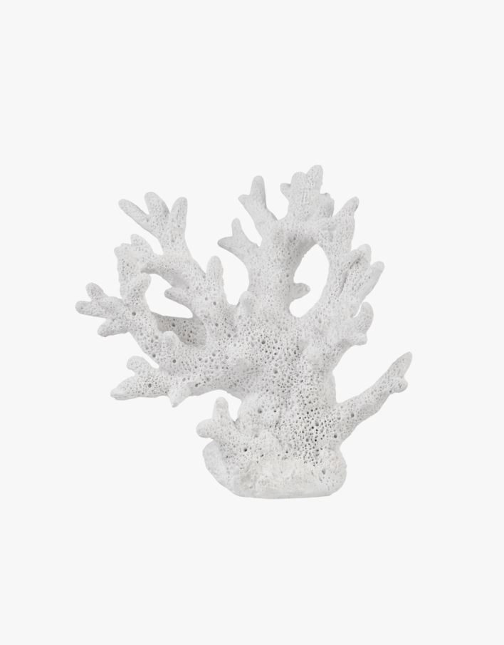 Dekoration vit - 14x14x7,5 cm vit - 1