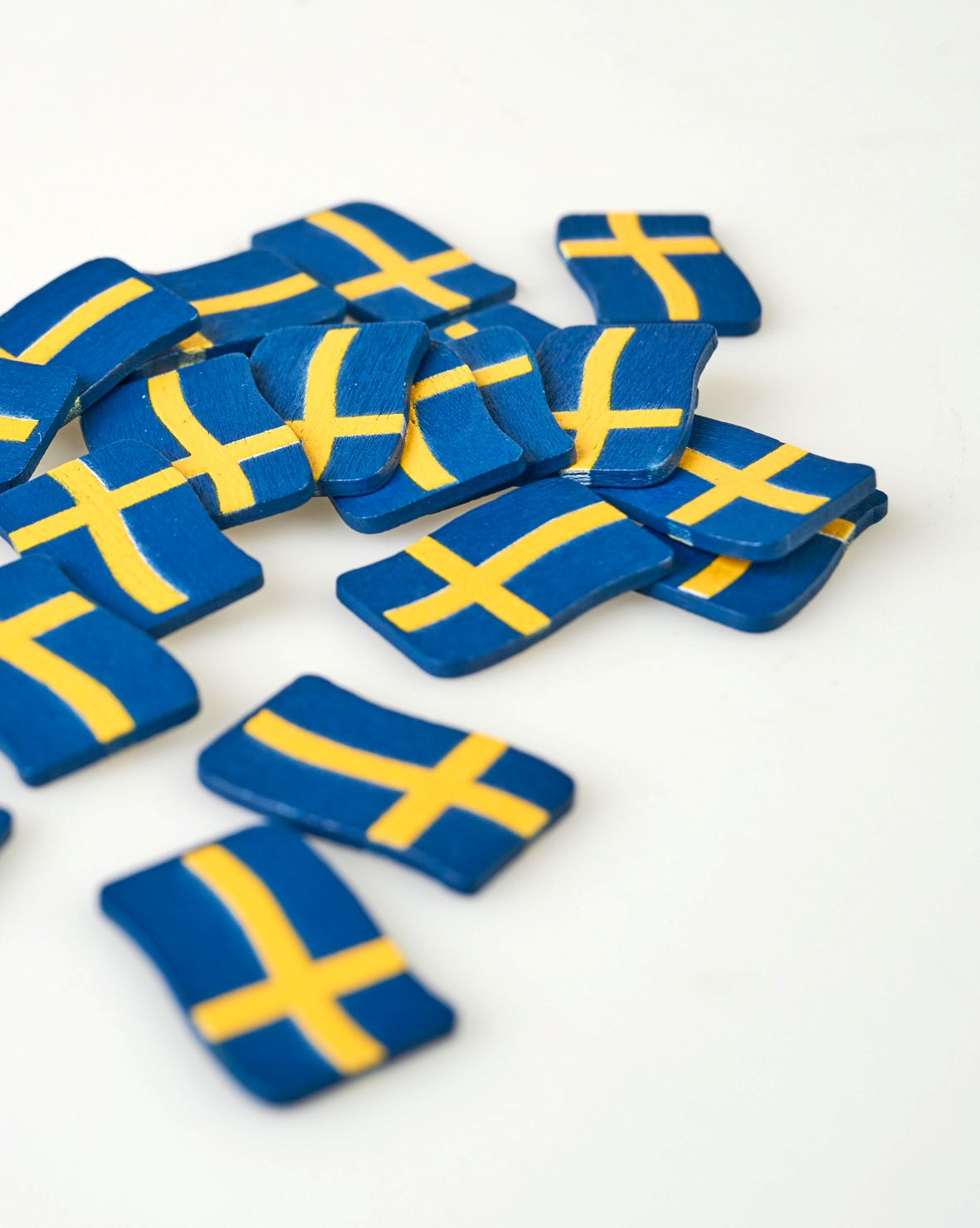 Flaggpynt multi/blå - 2