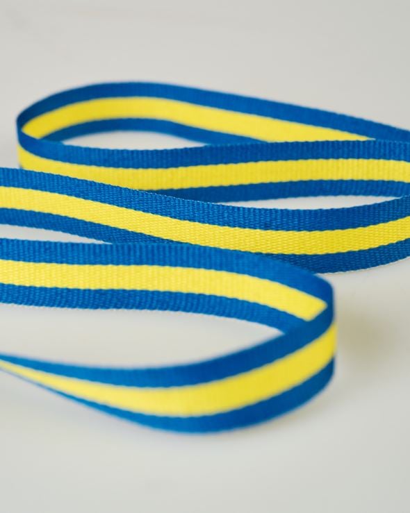 Dekorationsband multi/blå - 5