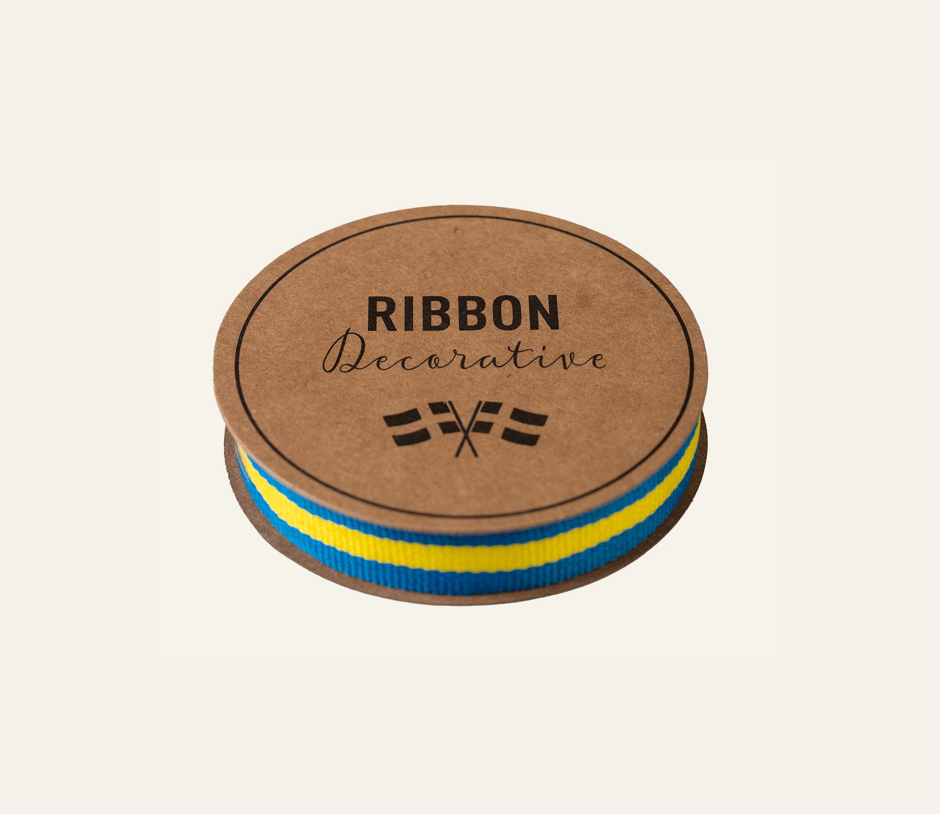 Dekorationsband multi/blå - 2