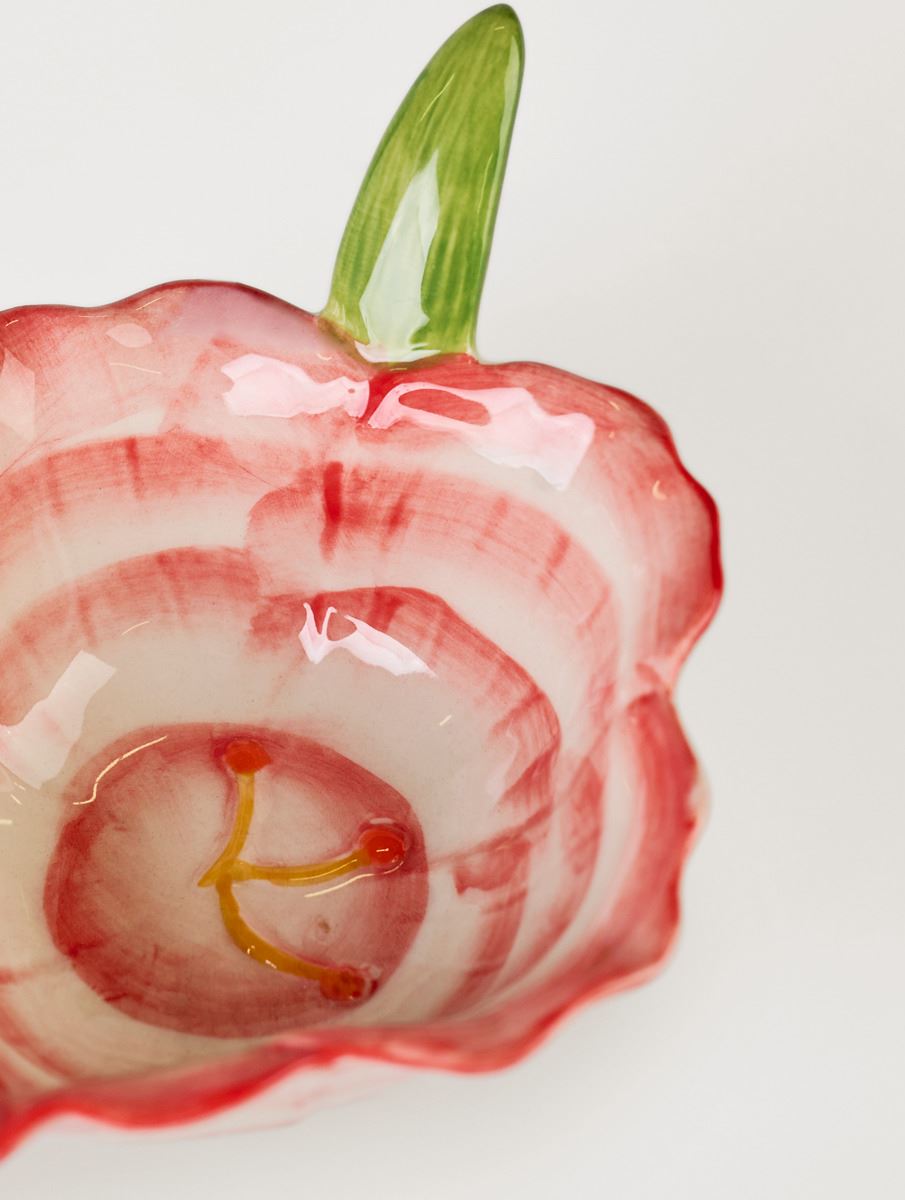 Skål multi/röd - 2