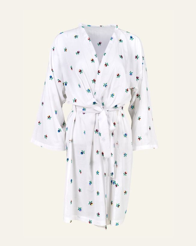 Kimono vit - 73x103 cm vit - 1