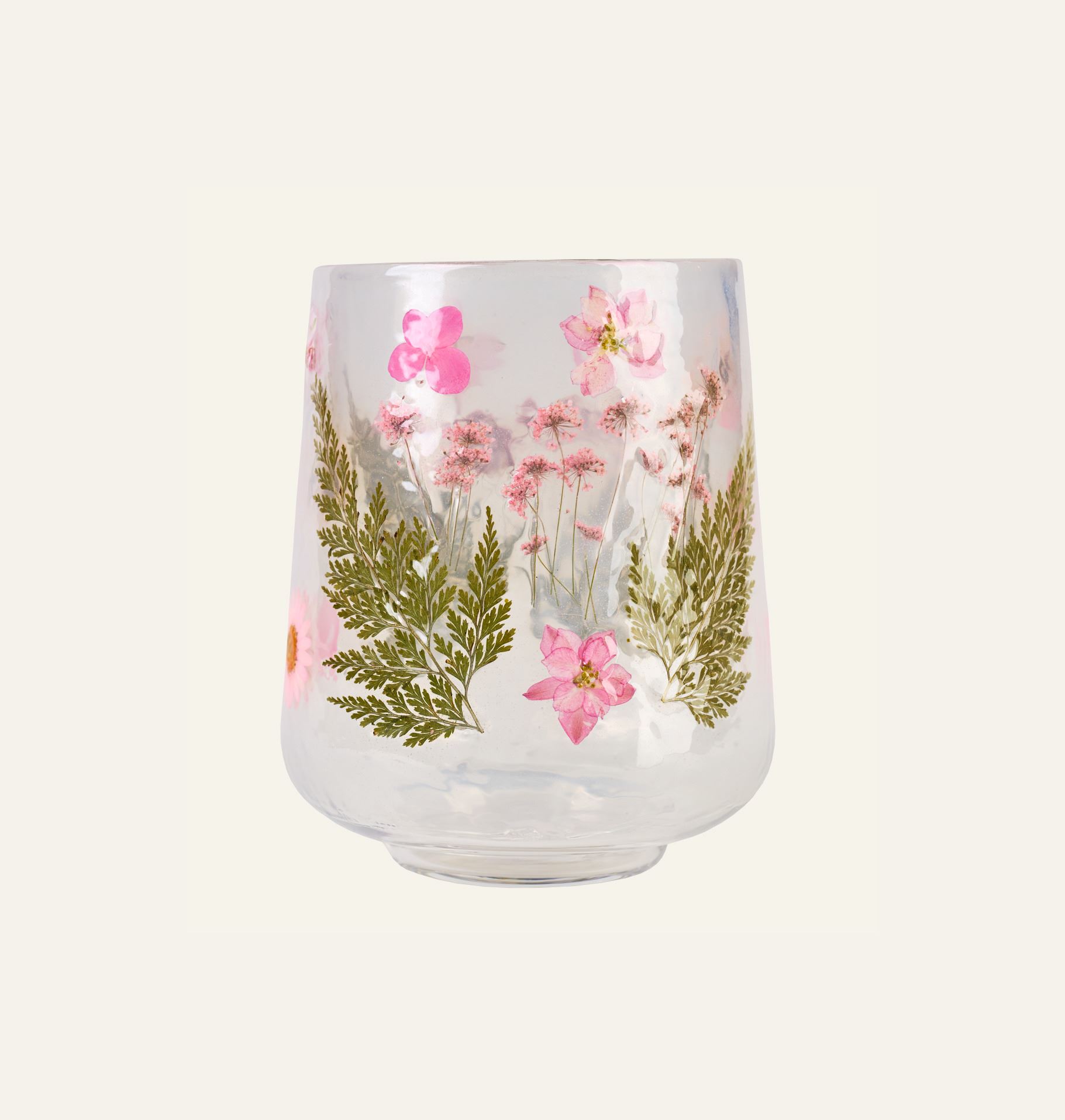 Värmeljushållare multi/rosa - 2