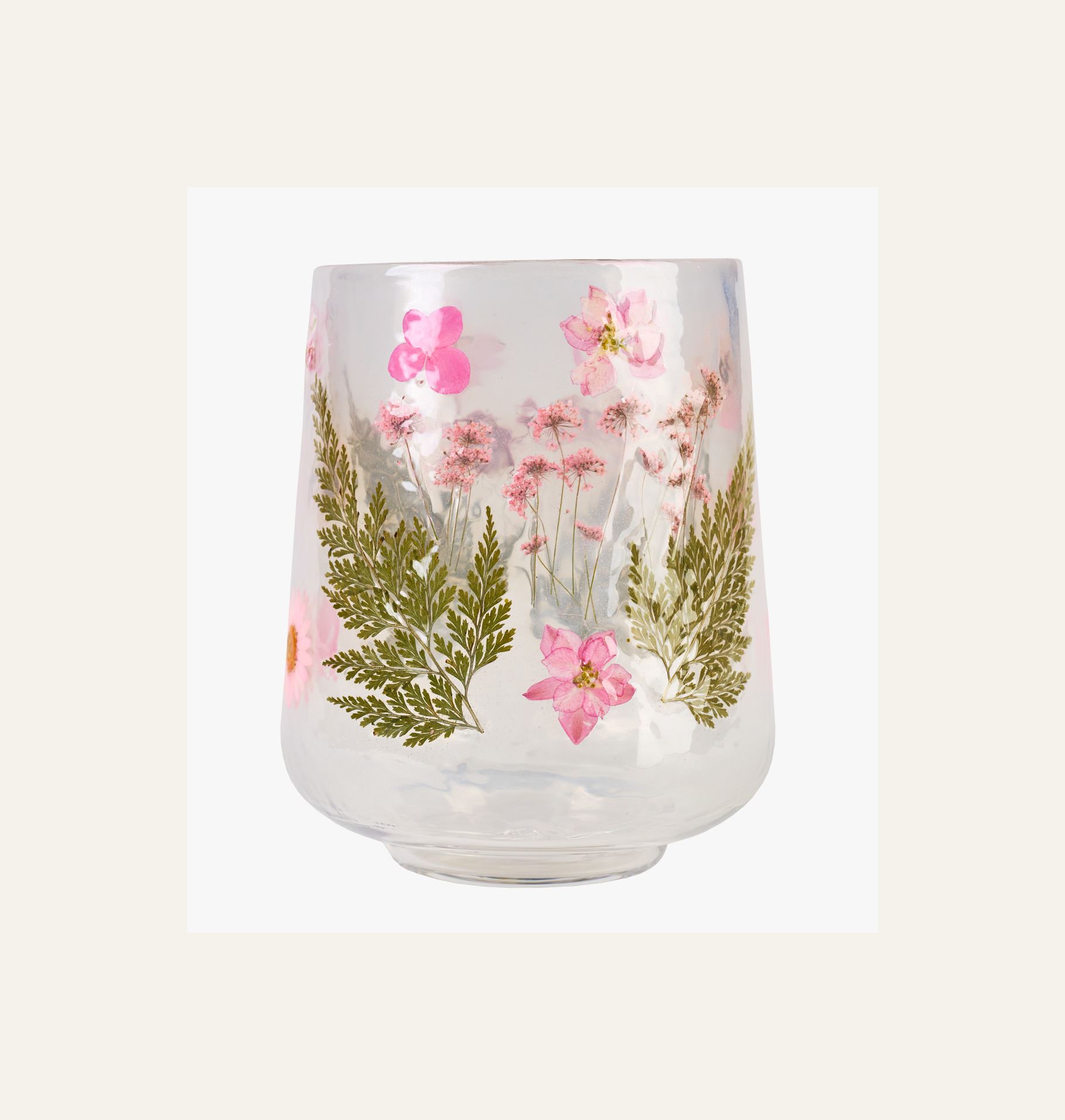 Värmeljushållare multi/rosa - 2