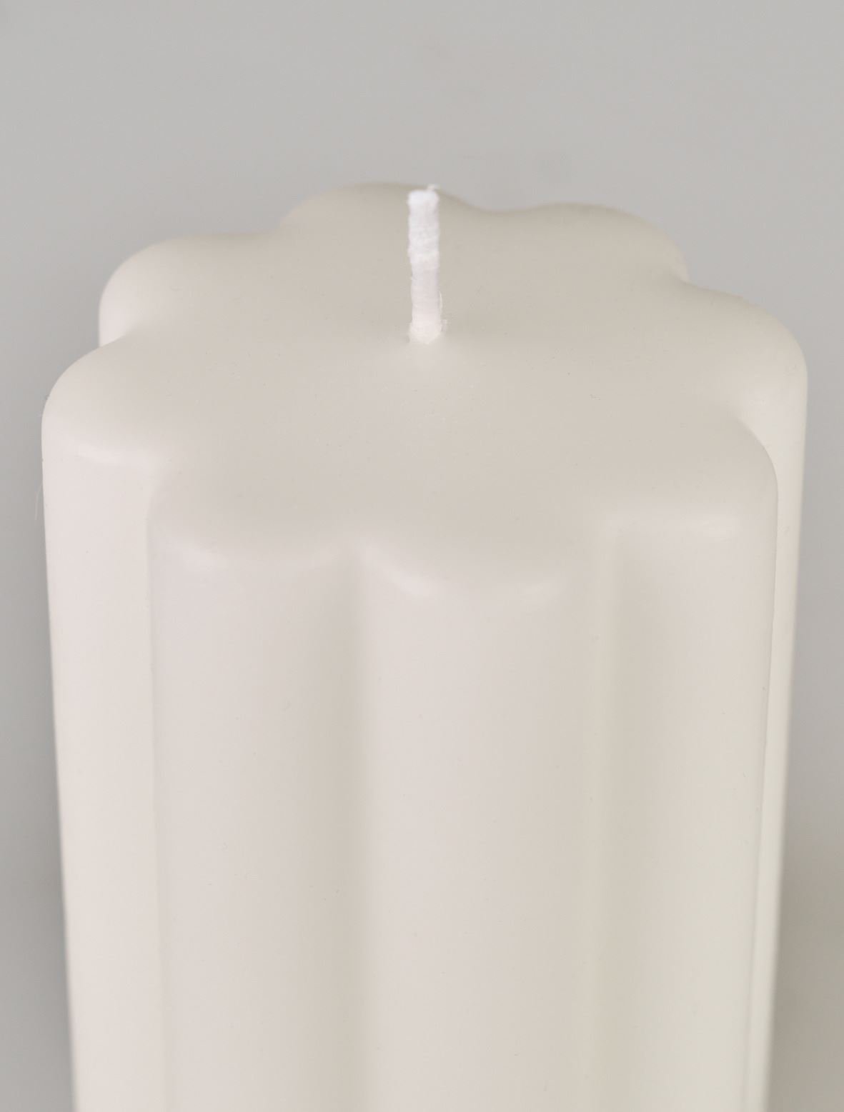 Blockljus offwhite - 2