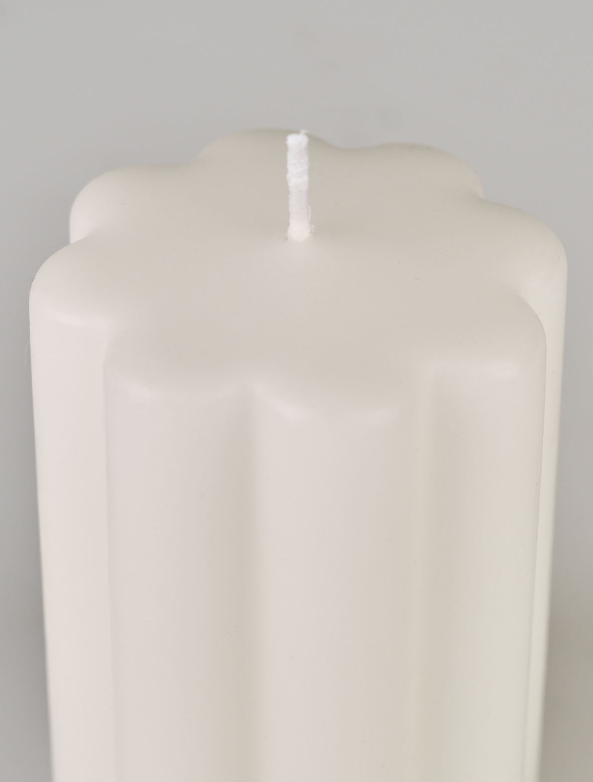 Blockljus offwhite - 2