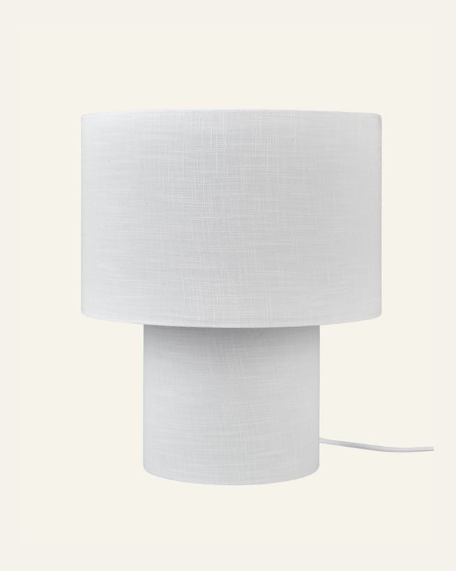 Bordslampa vit - 23x23x31 cm vit - 1