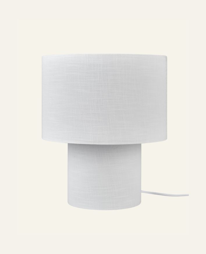 Bordslampa vit - 23x23x31 cm vit - 1
