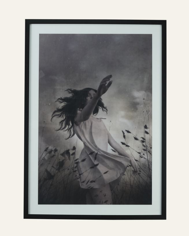 Tavla svart - 70x100 cm svart - 1