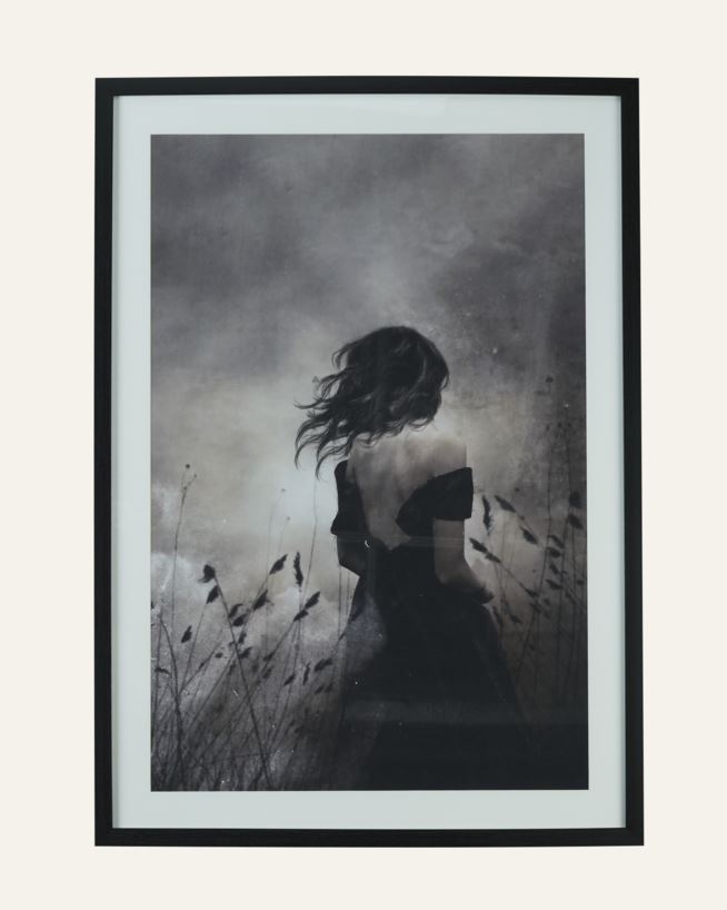 Tavla svart - 70x100 cm svart - 1