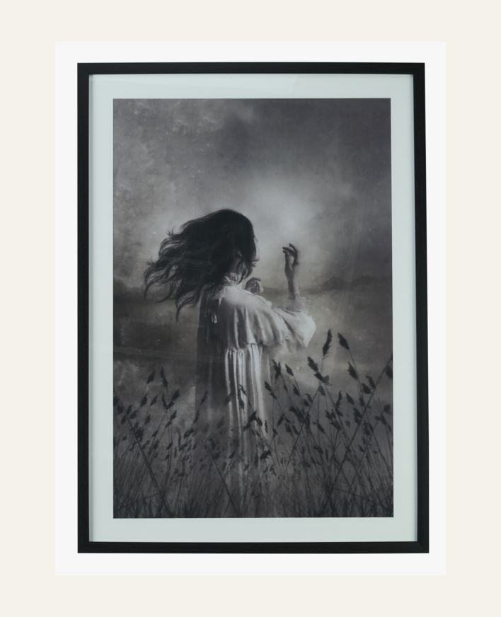 Tavla svart - 50x70 cm svart - 1