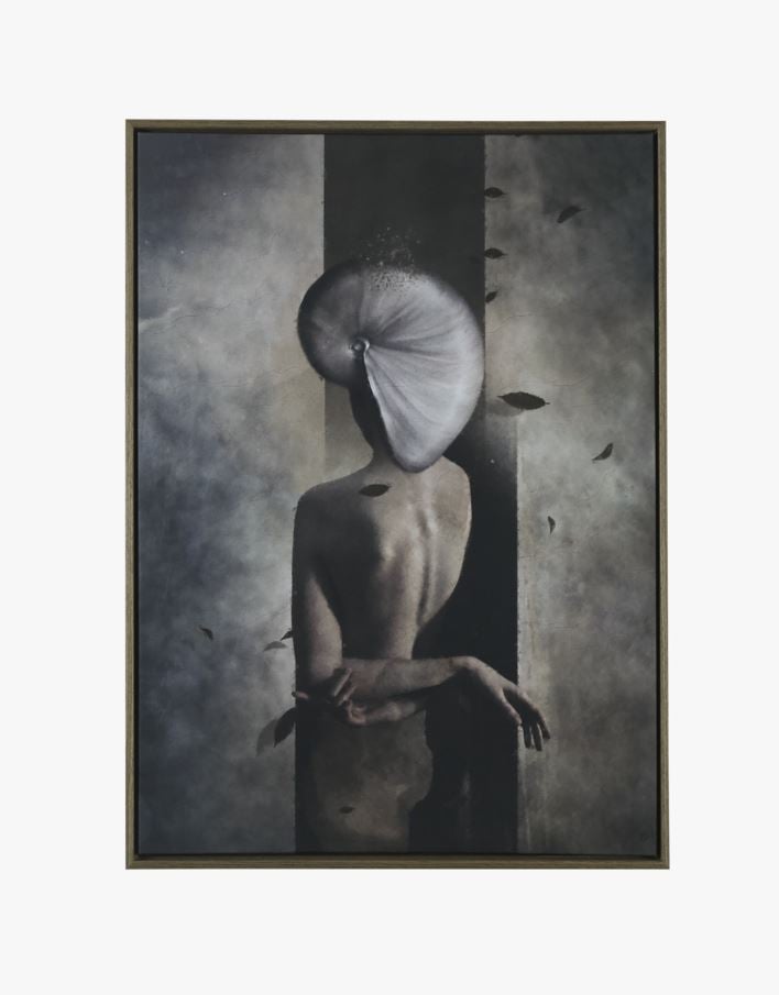Tavla brun - 50x70 cm brun - 1