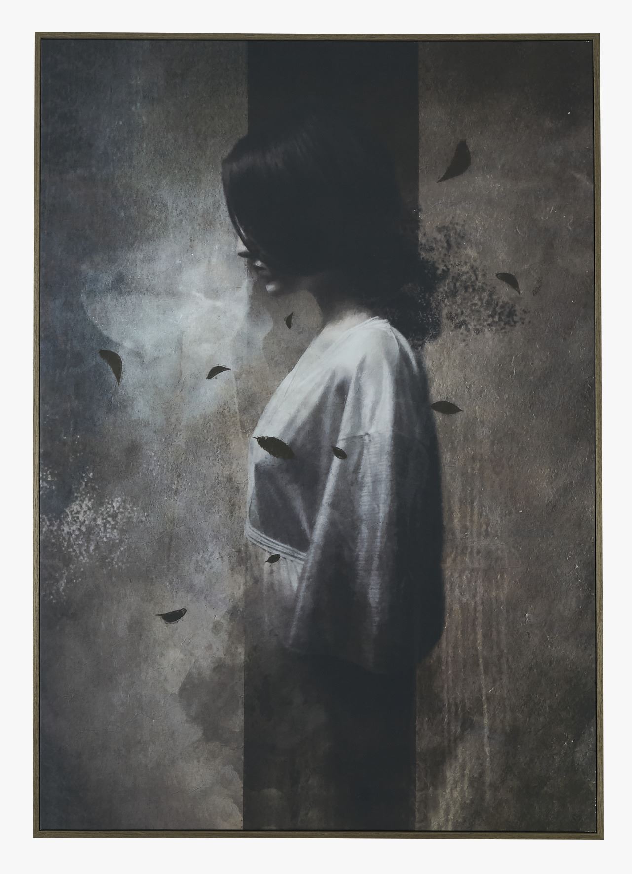 Tavla brun - 50x70 cm brun - 1