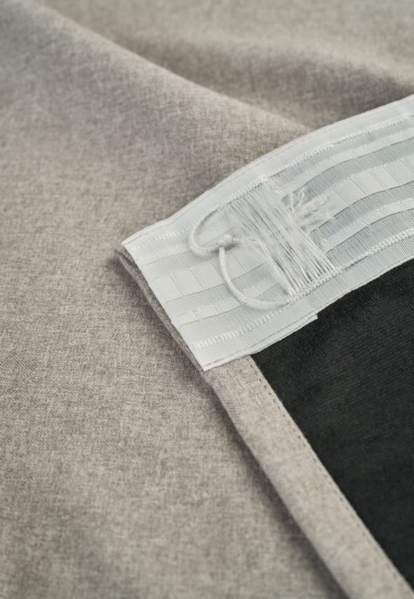 Ljusdämpande gardin sand - 3