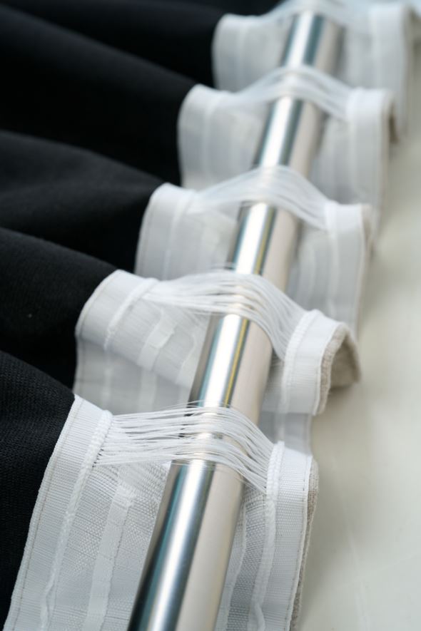 Ljusdämpande gardin sand - 5