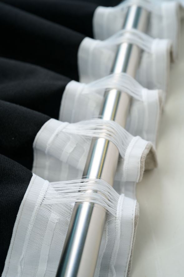 Ljusdämpande gardin sand - 5