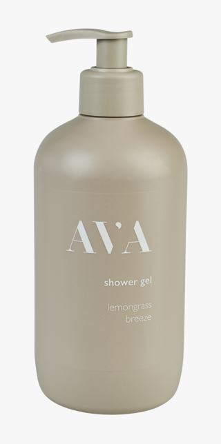 hemtex Ava Lemongrass Breeze duschkräm beige