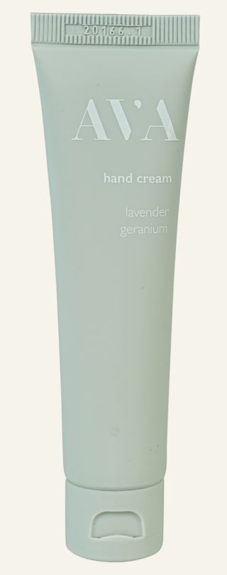 Ava Lavendel Geranium handkräm ljusgrön
