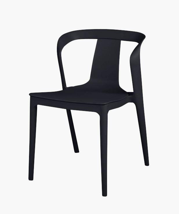 Stol svart - 78 cm svart - 1