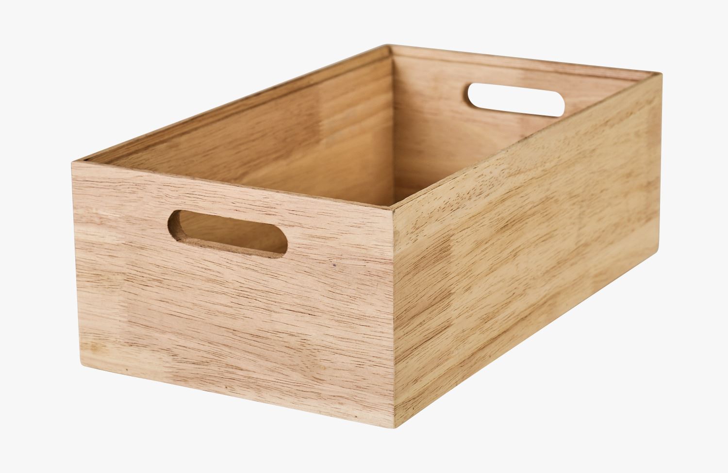 Stapelbar förvaringslåda natur - 3