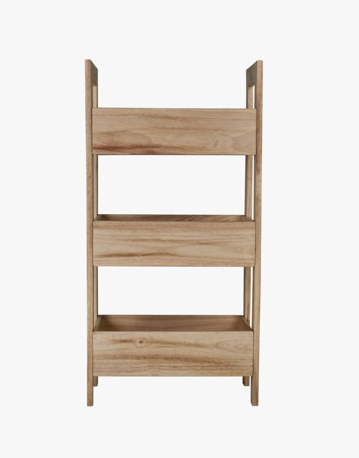 Förvaringsställ natur - 45x25x90 cm natur - 1