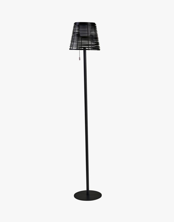Led golvlampa svart - 20x20x122 cm svart - 1