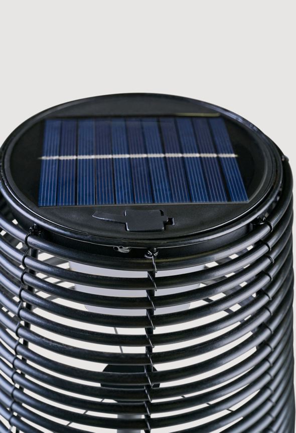 Batteridriven golvlampa svart - 4