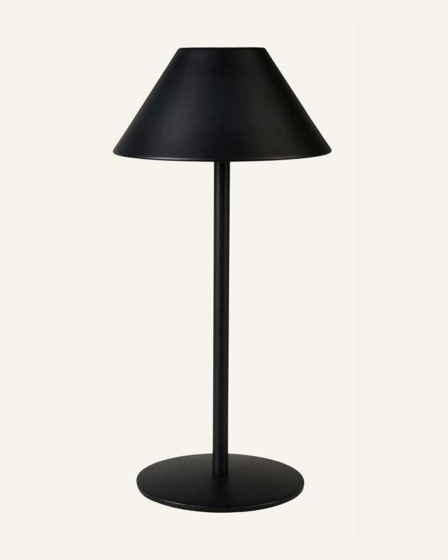 Batteridriven lampa svart - 15x15x31 cm svart - 1