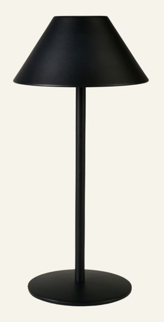 Raven led lampa svart
