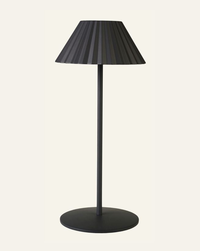 Batteridriven lampa mörkgrå - 12,8x12,8x30 cm mörkgrå - 1