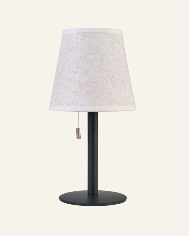 Batteridriven lampa natur - 15,3x15,3x30 cm natur - 1