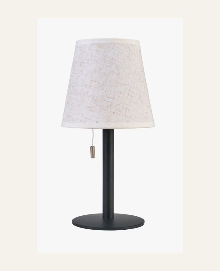 Batteridriven lampa natur - 15,3x15,3x30 cm natur - 1