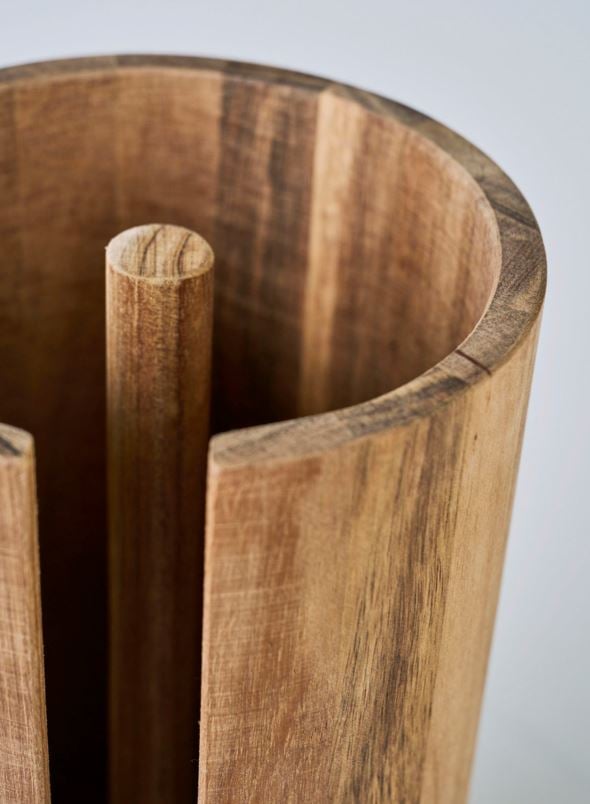 Hushållspappershållare natur - 2