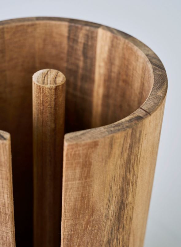 Hushållspappershållare natur - 2