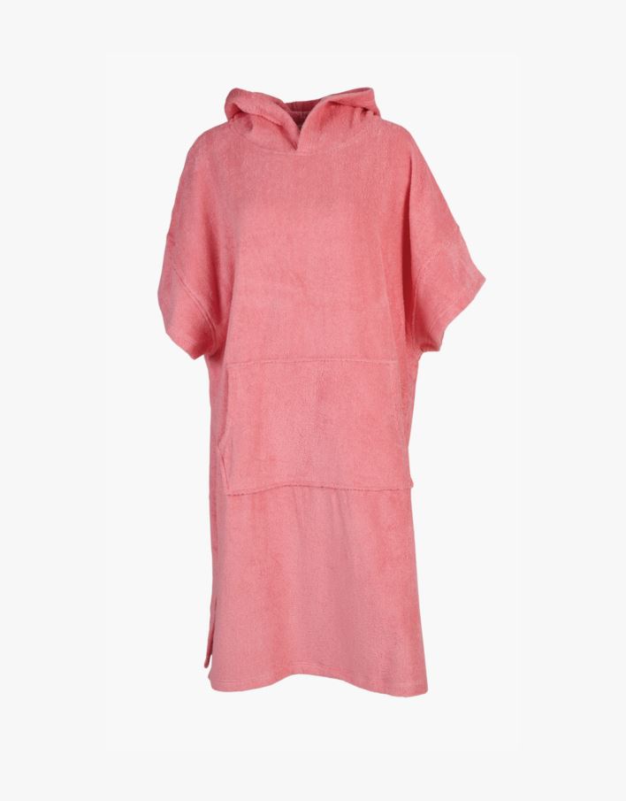 Poncho rosa - 78x111 cm rosa - 1
