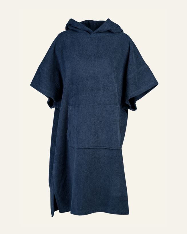 Poncho marinblå - 78x111 cm marinblå - 1