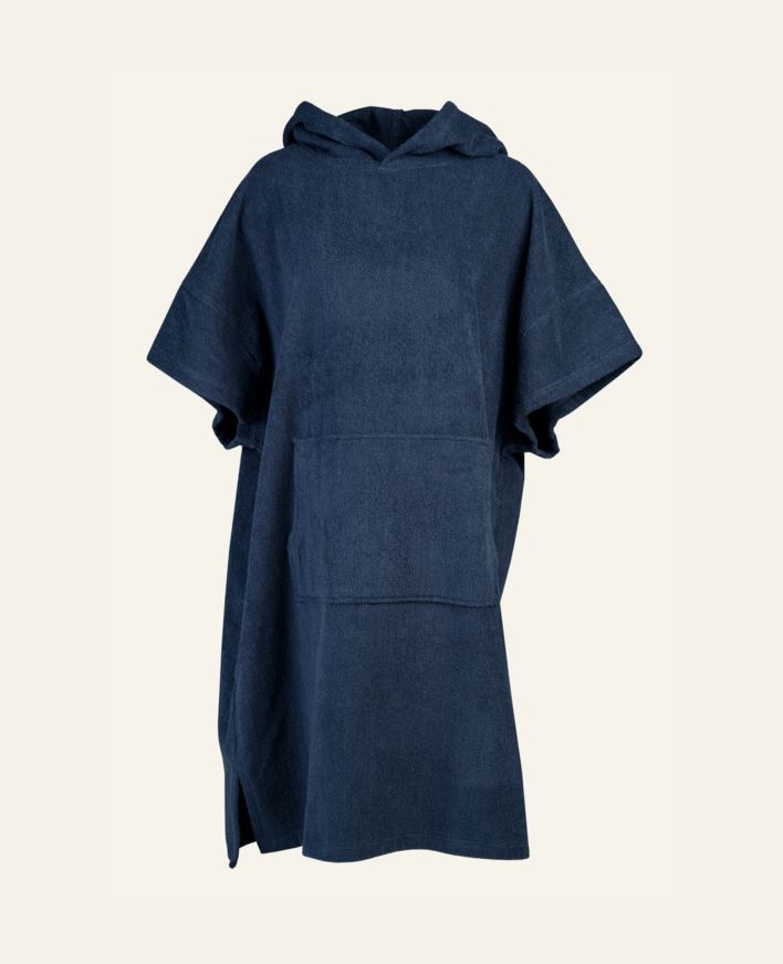 Poncho marinblå - 78x111 cm marinblå - 1