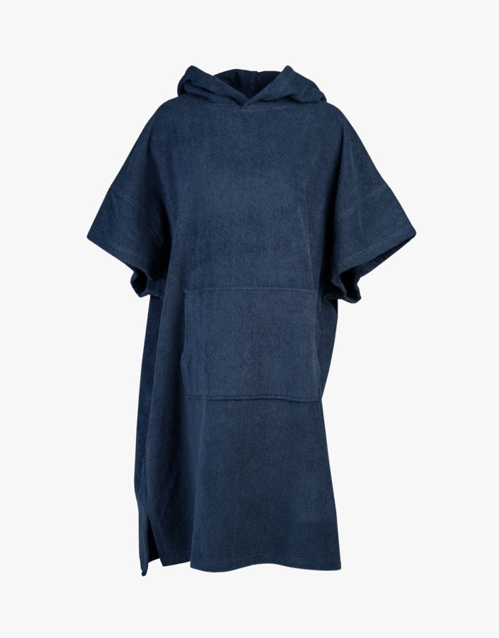 Poncho marinblå - 78x111 cm marinblå - 1