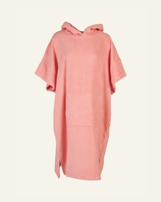 Poncho ljuskorall - 78x111 cm ljuskorall - 1