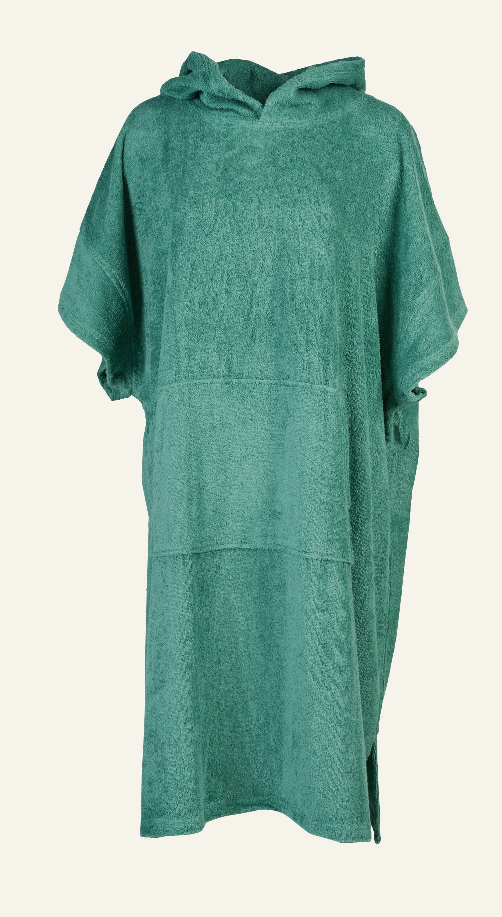 Poncho mörkgrön - 78x111 cm mörkgrön - 1