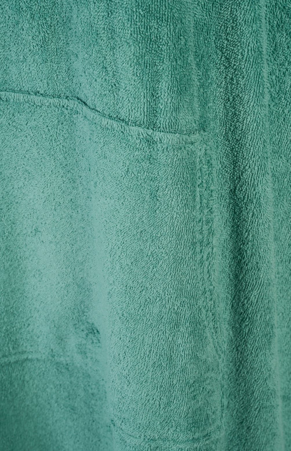 Poncho mörkgrön - 4