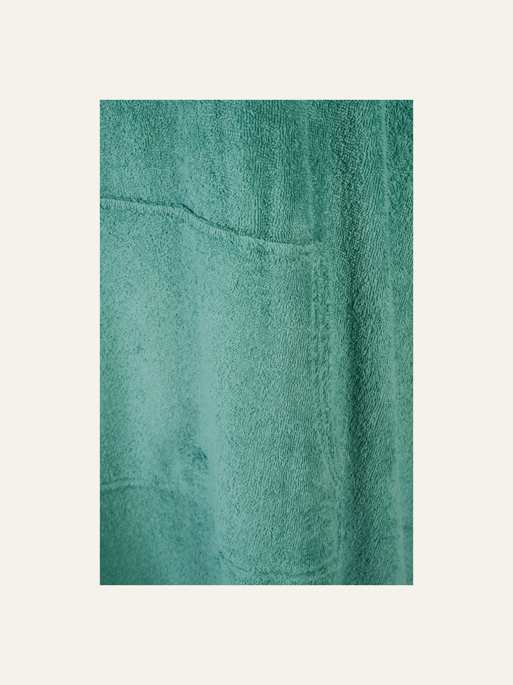 Poncho mörkgrön - 4