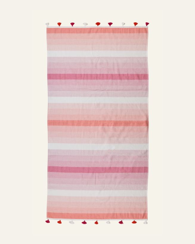 Badlakan multi/rosa - 75x150 cm multi/rosa - 1