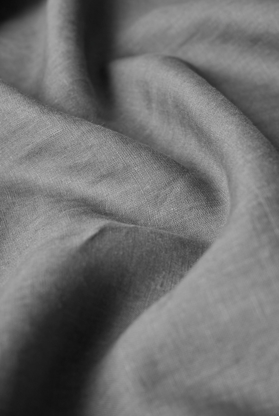 Ljusdämpande linnegardin mörkgrå - 4