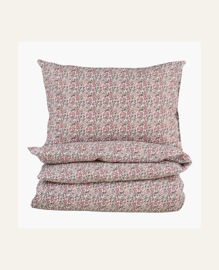 Påslakanset i bäckebölja multi/rosa - 230x220 cm multi/rosa - 1